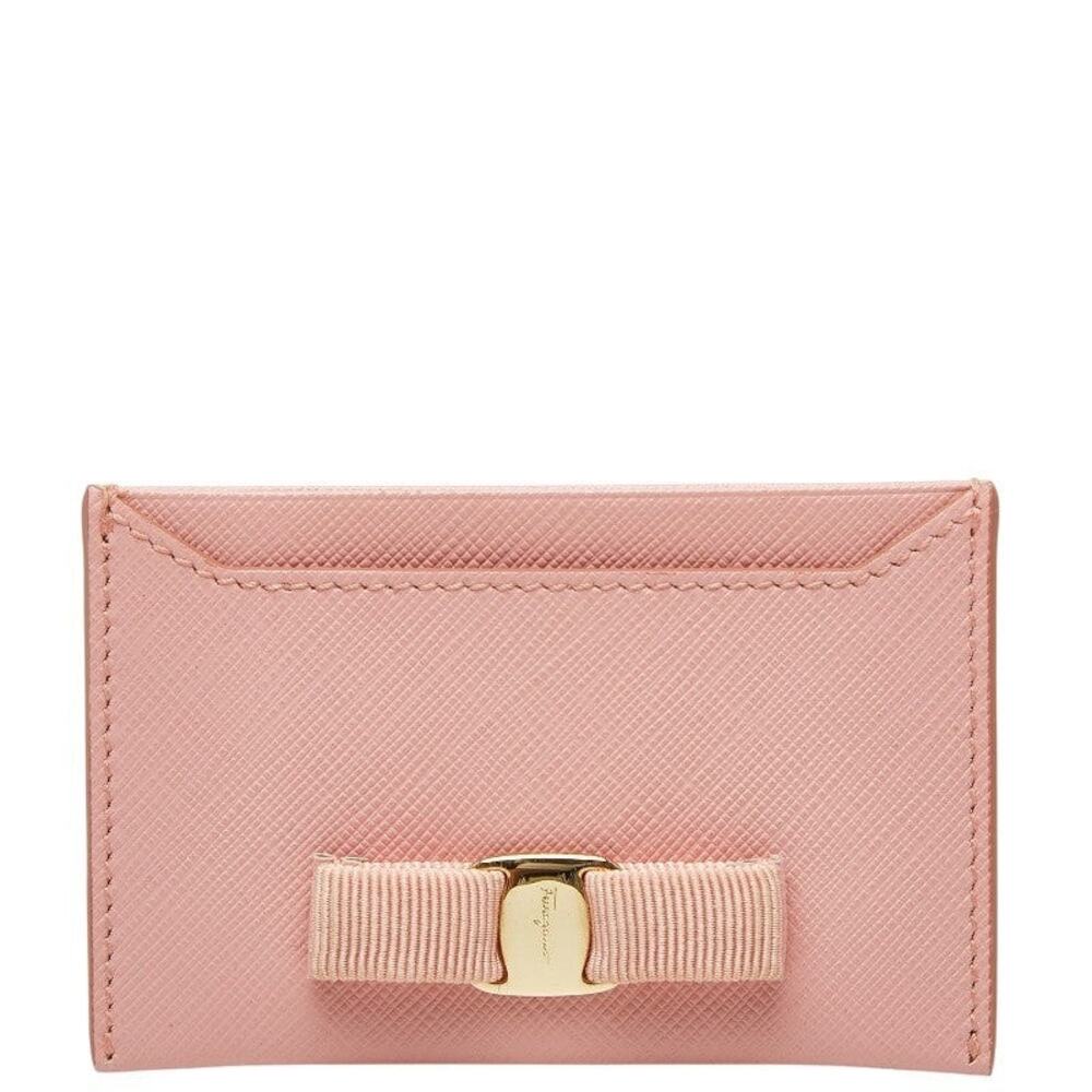 Salvatore Ferragamo Vara Card Case IR.22.C500 Pink